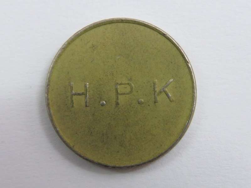 General Post Office 10 cent token - Number D 44