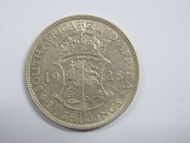 1928 SA Union half crown - VF