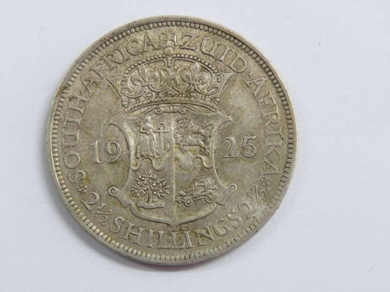 1925 SA Union half crown - VF
