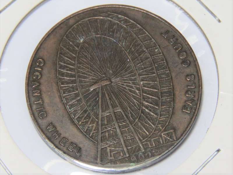 1902 Big wheel medallion