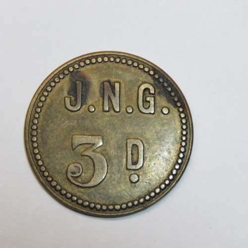 JNG 3d token - JN Glutt Natal - Rare