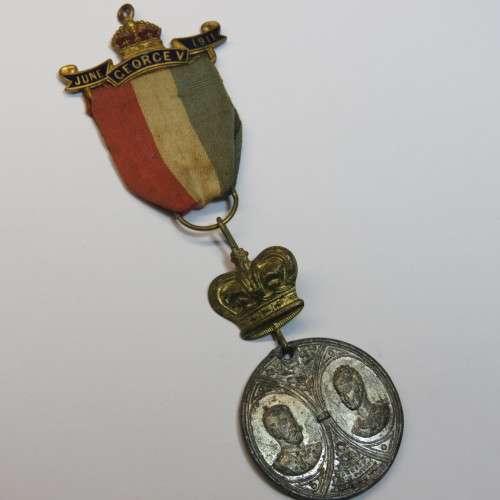 1911 George V coronation medallion