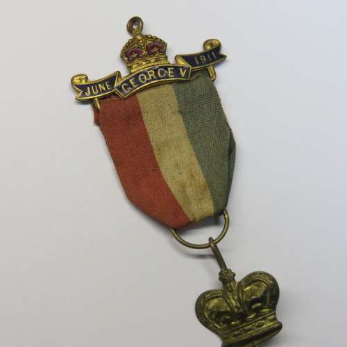 1911 George V coronation medallion