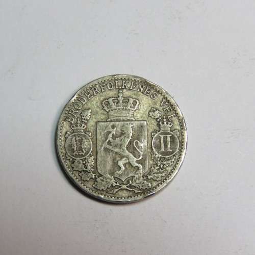 1899 Norway 25 ORE - Silver