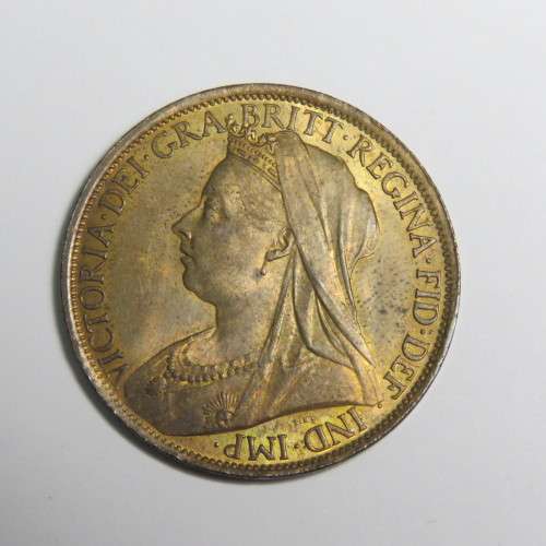 1897 Great Britain 1 Penny - UNC
