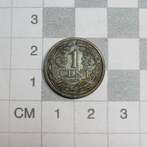1914 Netherlands copper 1 cent - MS