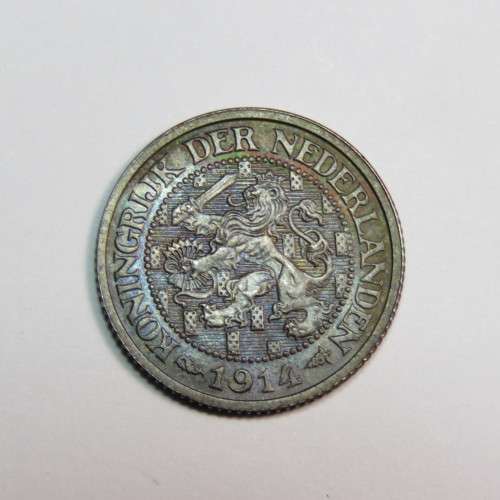 1914 Netherlands copper 1 cent - MS