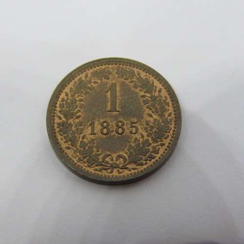 1885 Austria 1 Kreuzer
