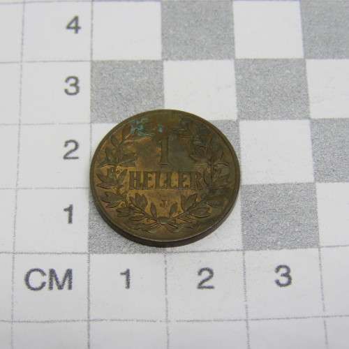 1905J German East Africa 1 Heller - UNC - some marks