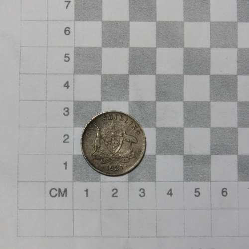 1927 Australia shilling - VF