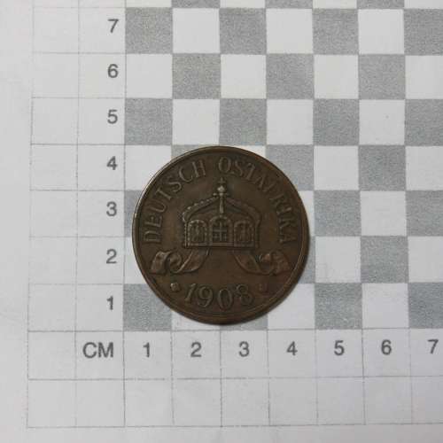 1908 Deutsch Ostafrika - German East Africa 5 heller