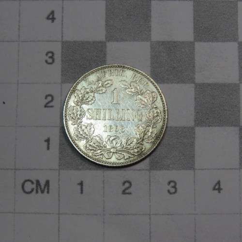 1896 ZAR Kruger shilling VF+