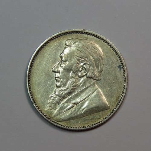 1896 ZAR Kruger shilling - EF - Excellent scarce coin