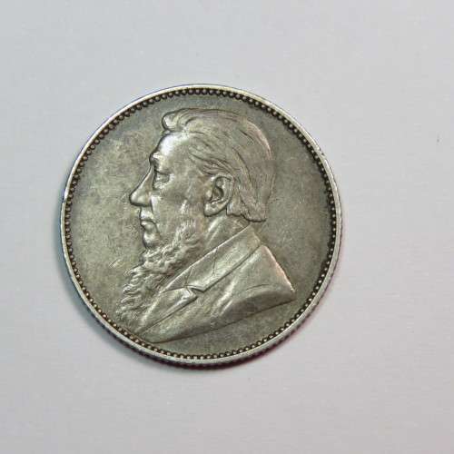 1896 ZAR Kruger shilling VF+