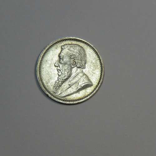 1893 ZAR Kruger 3d tickey AU