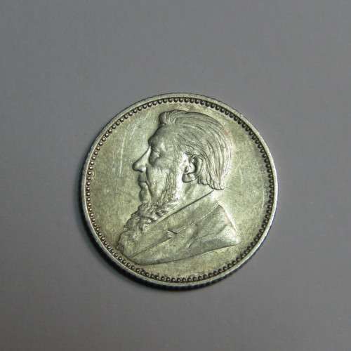 1897 ZAR Kruger 6d sixpence AU