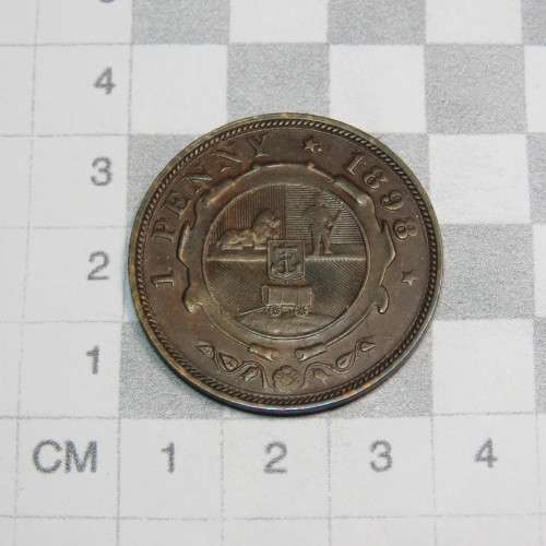 1898 ZAR Kruger penny AU