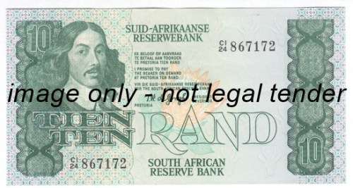 Lot of R10 notes - 5 different issues