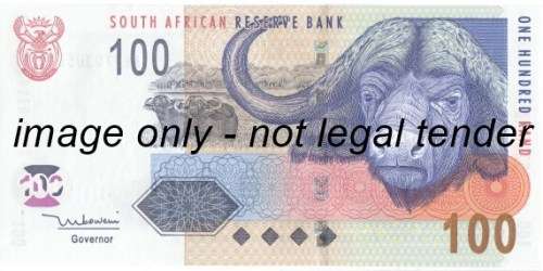Mboweni Error notes set of 3 - Uncirculated Consecutive numbers
