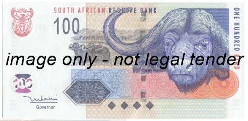 Mboweni Error notes set of 3 - Uncirculated Consecutive numbers