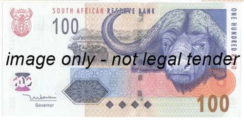Mboweni Error notes set of 3 - Uncirculated Consecutive numbers