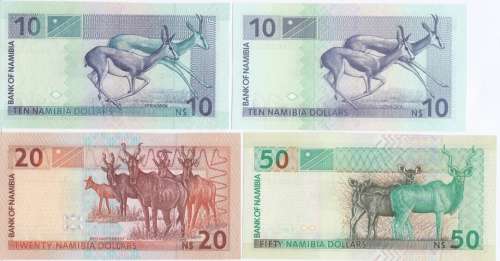 Set of Namibia uncirculated notes no 226.