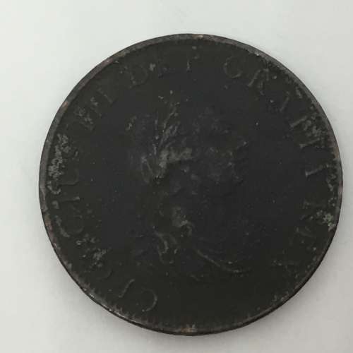 Great Britain 1799 half penny George 3