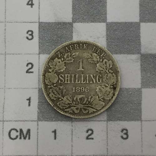 ZAR Paul kruger 1896 Shilling @ CRAZY R1 SART