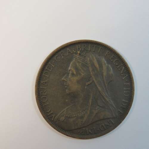 1901 Great Britain penny XF+ or better