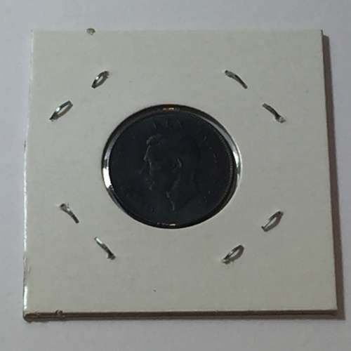 South Africa 1938 farthing AU+ Thin C in Africa - low mintage