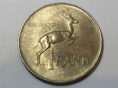 RSA 1966 AU One rand - TAG ear variety