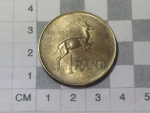 RSA 1966 AU One rand - TAG ear variety
