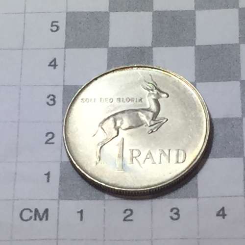 RSA 1966 silver R1 - strange depression ( deep ) behind stomach - only one I have ever seen