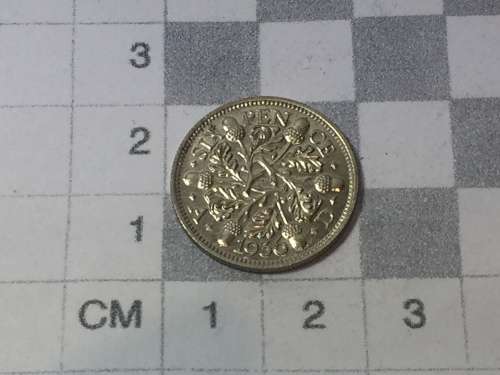 Great Britain 1936 sixpence UNC