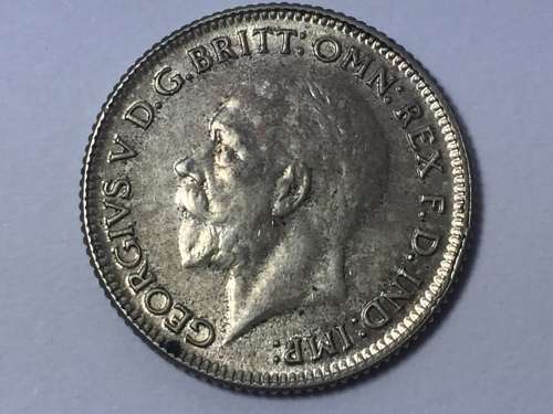 Great Britain 1930 sixpence UNC