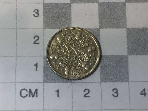 Great Britain 1930 sixpence UNC