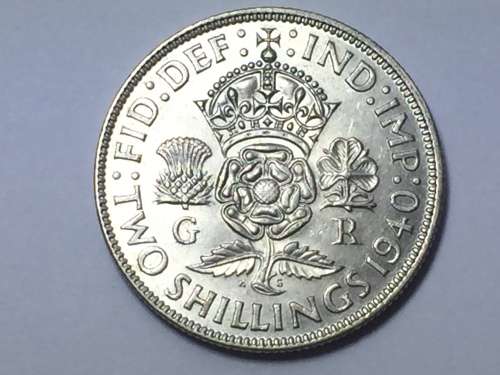 Great Britain 1940 Florin AU