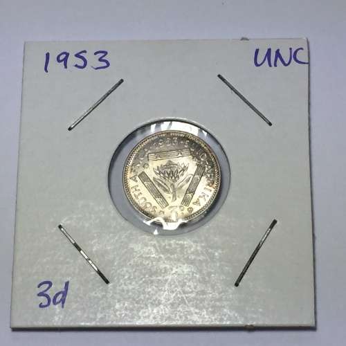 South Africa 1953 UNC 3d