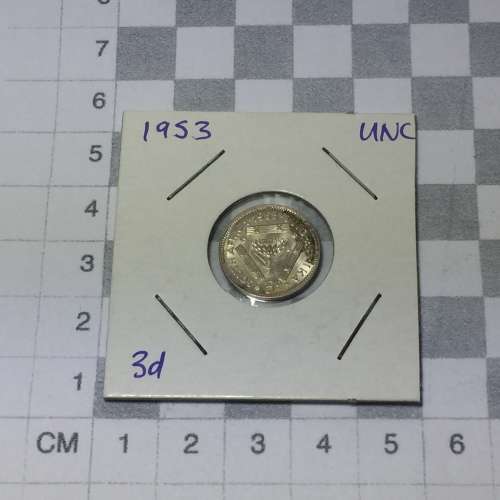 South Africa 1953 UNC 3d