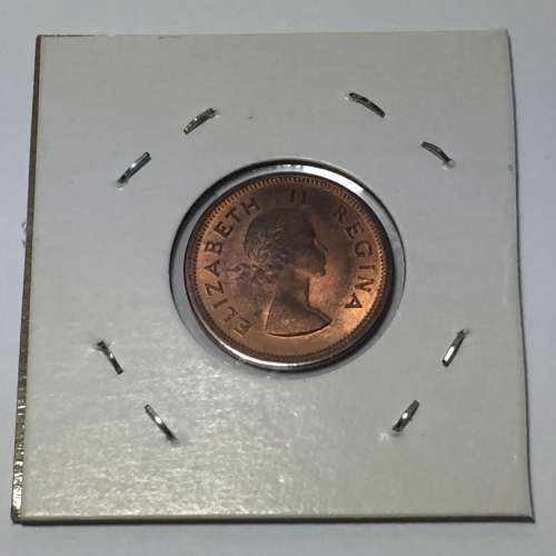 South Africa 1956 farthing UNC