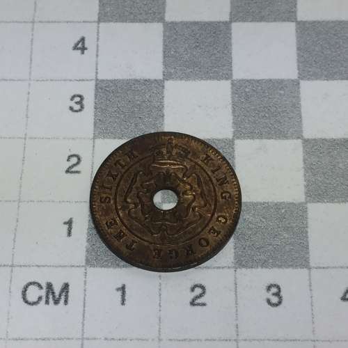 Rhodesia 1951 half penny UNC with luster