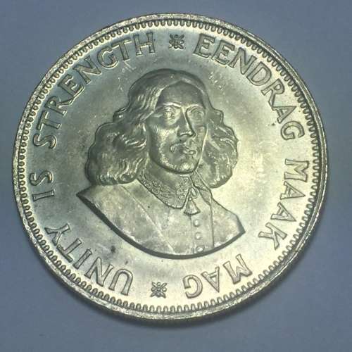 South Africa 1963 UNC 20 cent