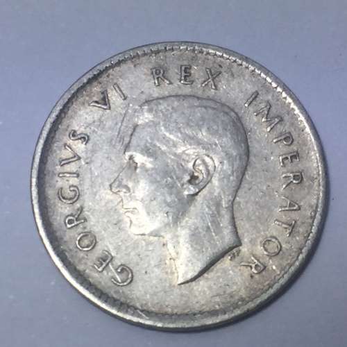 South Africa 1938 threepence XF