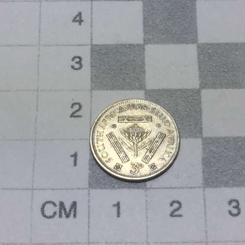 South Africa 1938 threepence XF