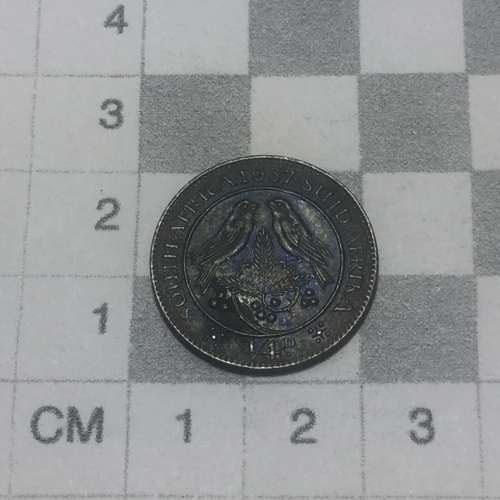 South Africa 1937 Farthing AU+