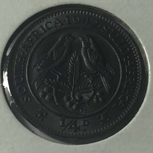 South Africa 1942 Farthing UNC - Top Coin !
