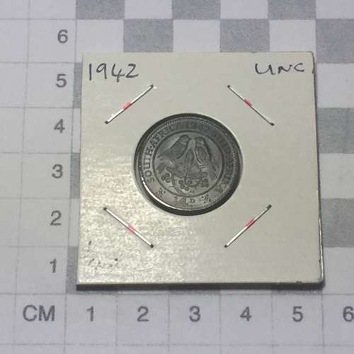 South Africa 1942 Farthing UNC - Top Coin !