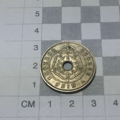 Rhodesia 1934 Penny AU+