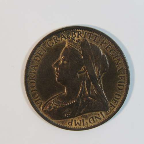 1901 Great Britain penny - UNC