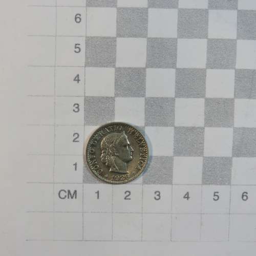 1926 Switzerland 20 Rappen - UNC
